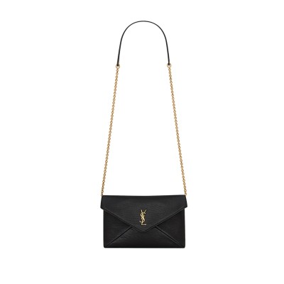 YSL CASSANDRE CHAIN POUCH IN LAMBSKIN 819271AACYT1000 (19*12*3cm)